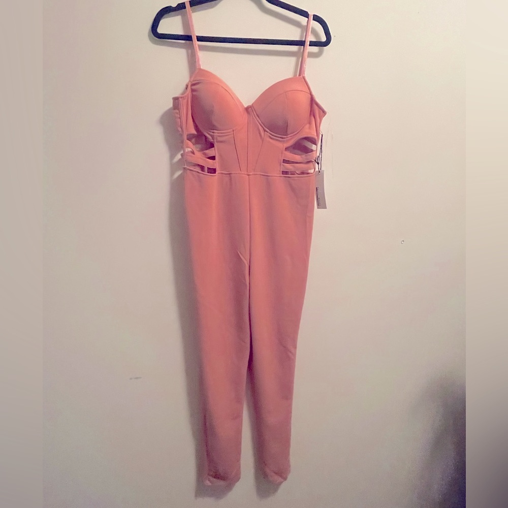 Women’s pink jumpsuit
